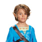 Link Breath Of The Wild Deluxe Costume, Blue, Medium (7-8)