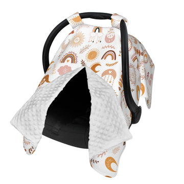 Boho Car Seat Cover For Baby In Winter Summer, Nursing Cover For Mom Boho Baby Stuff For Boys