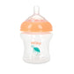 Nuby 3-Pack Infant Feeding Bottles With Slow Flow Breast Size Silicone Nipple: 0+ Months, 6Oz, 3 Pack Set: Delicate Whale, Jelly