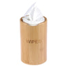 Kokone Bamboo Wipes Dispenser Compatible for Clorox Lysol, Farmhouse Wipes Canister Holder Cleaning Wipe Dispenser Container, De