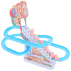 Zerodeko Piggy Climbing Toy, Cute Animal Climbing Stair Toy With Music And Light, Coaster Slide Track Toy Early Educational Toys