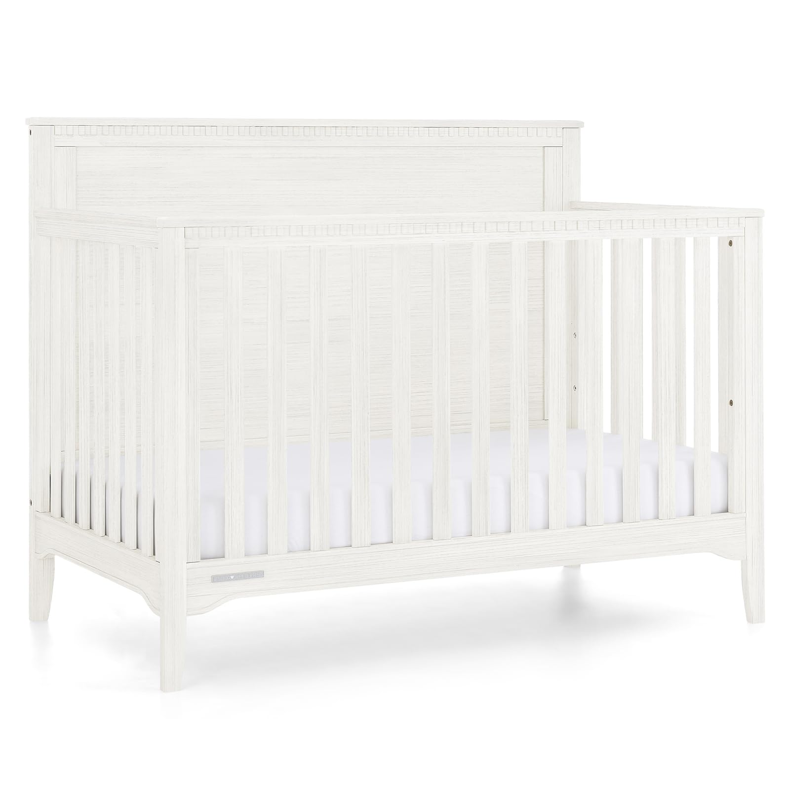 Delta Children Kendall 6-in1 Convertible Crib - Converts from Baby Crib to Toddler Bed, Daybed, Sofa Bed and Full-Size Bed with 