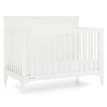 Delta Children Kendall 6-in1 Convertible Crib - Converts from Baby Crib to Toddler Bed, Daybed, Sofa Bed and Full-Size Bed with 