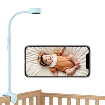 Netvue Peekababy Baby Camera Monitor, Wireless Baby Monitor With Camera & Audio, 4-In-1 Crib Mount, Smart App, Sleep Analysis &