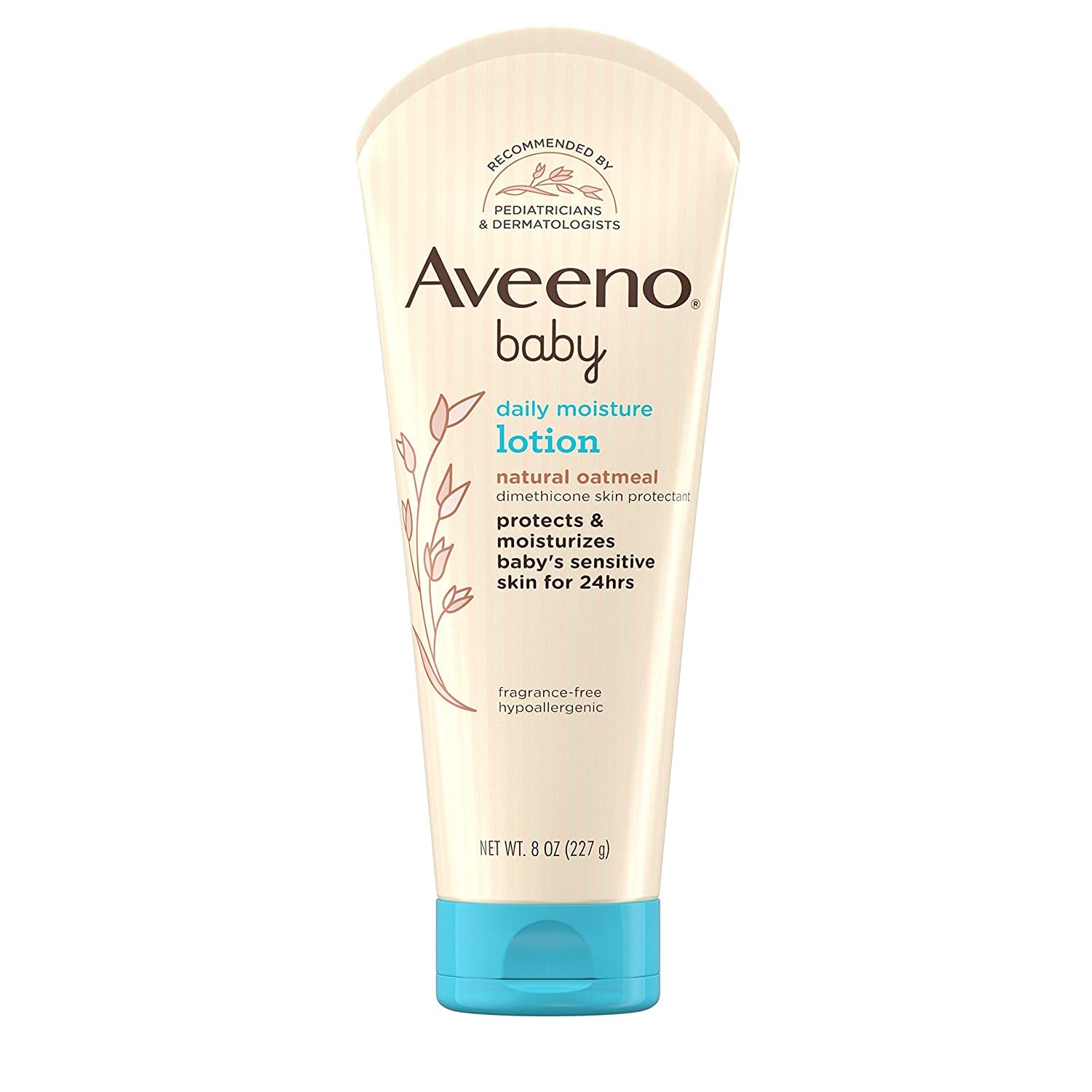 Aveeno Baby Daily Moisture Lotion, 8 Fl. Oz, 2 Pack