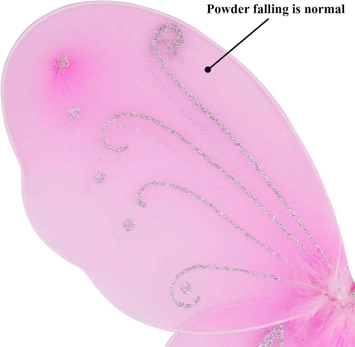 Fairy Wings For Girls, Girls Butterfly Fairy Wings Fairy Costumes Sparkle Fairy Princess Angel Wings Cosplay Christmas Halloween