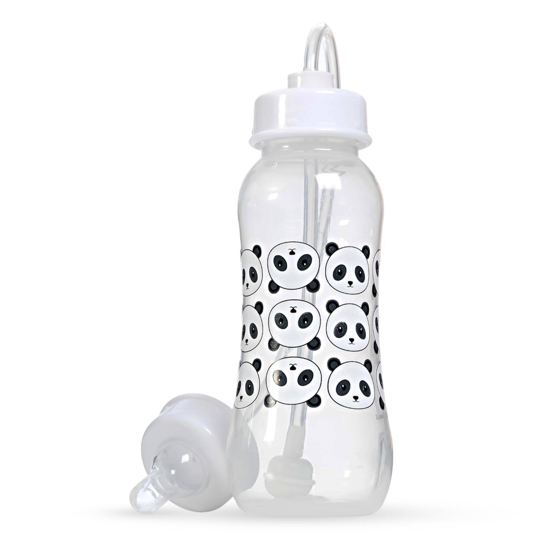 Hands-Free Baby Bottle - Anti-Colic Self Feeding Baby Bottle System 9 Oz (1 Pack - Panda)