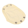 Topincn 5Pcs Baby Jumpsuit Extender Onesie Extenders Cotton Material Yellow Baby Girls Boys Kids Super Utility Diaper Jumpsuit P