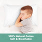 Keababies Toddler Pillowcase For 14X20 Pillow - Organic Jumbo Toddler Pillow Case For Boy, Kids - 100% Natural Cotton Pillowcase