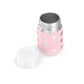 Lifefactory 8-Ounce Stainless-Steel Vacuum-Insulated Wide-Neck Baby Bottle With Flat Cap, Desert Rose (Ls2231Wdr4)