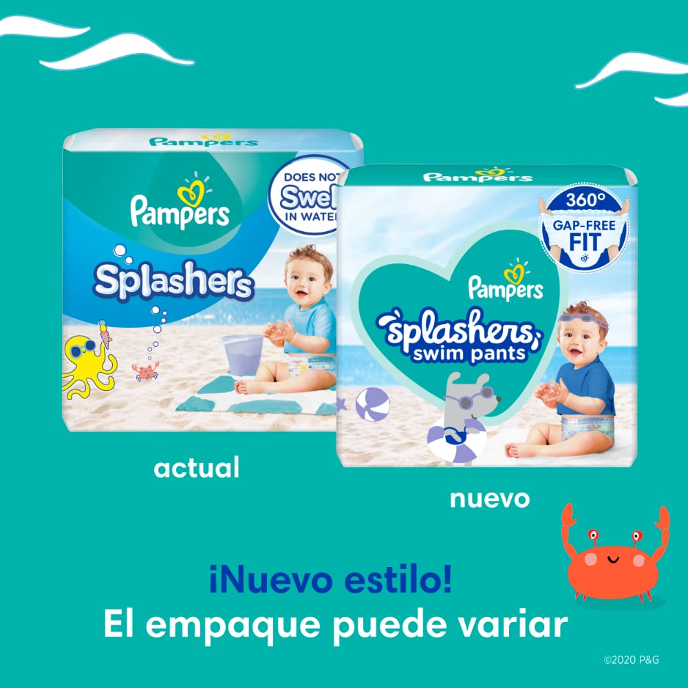 Pampers Splashers Swim Diapers Medium 11 Ct