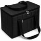 Srajanaa Multipurpose Toy, Clothes & Travel Storage Organizer Bag (Black) | Spacious Bag For Toys, Picnic, Baby Essentials, File