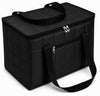 Srajanaa Multipurpose Toy, Clothes & Travel Storage Organizer Bag (Black) | Spacious Bag For Toys, Picnic, Baby Essentials, File