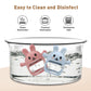 2 Pack Baby Teething Toys for 3-6 6-12 Months, Soft Silicone BPA Free Bunny Teething Mitten, Anti Drop Chew Teether Toys 0-3 6 9