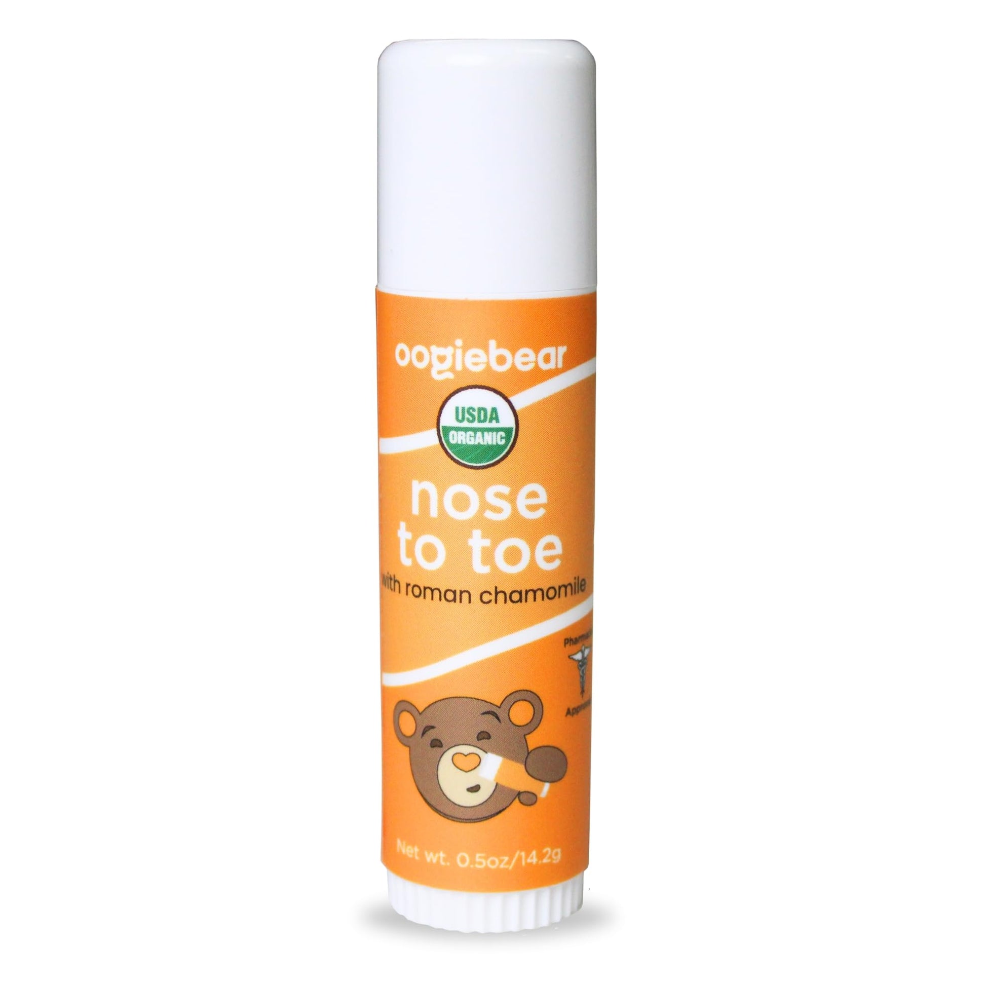 Oogiebear Nose To Toe Baby Body Balm, Usda Organic Gentle Moisturizer With Olive Oil & Coconut Oil, For Babies 3 Months & Older,