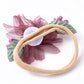 Wiwpar Gauze Flowers Headband Bead Headwear Elastic Adjustable Head Piece Girl'S Hairbands For Toddler And Childrens (Purple)