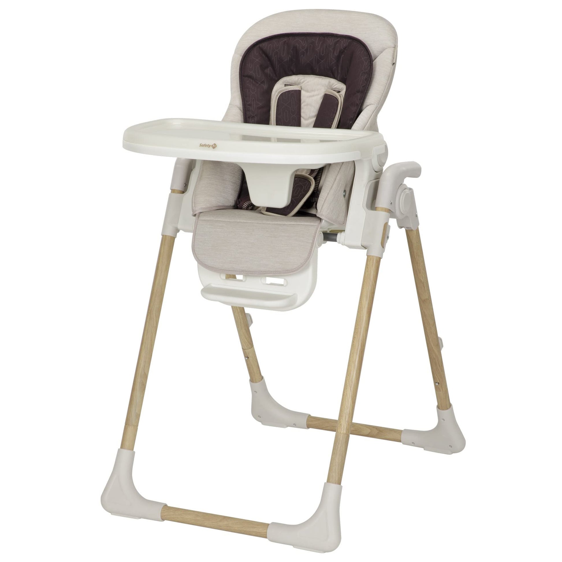 Safety 1St 3-In-1 Grow And Go Plus High Chair, 3 Modes Of Use: Infant Recliner, Toddler High Chair, And Child Seat, Dunes Edge
