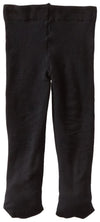 Jefferies Socks Baby-Girls Infant Pima Tight, Black, 0-6 Months