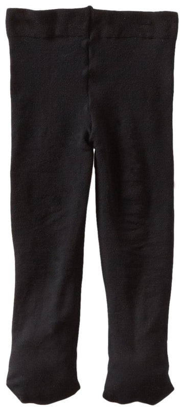 Jefferies Socks Baby-Girls Infant Pima Tight, Black, 6-18 Months