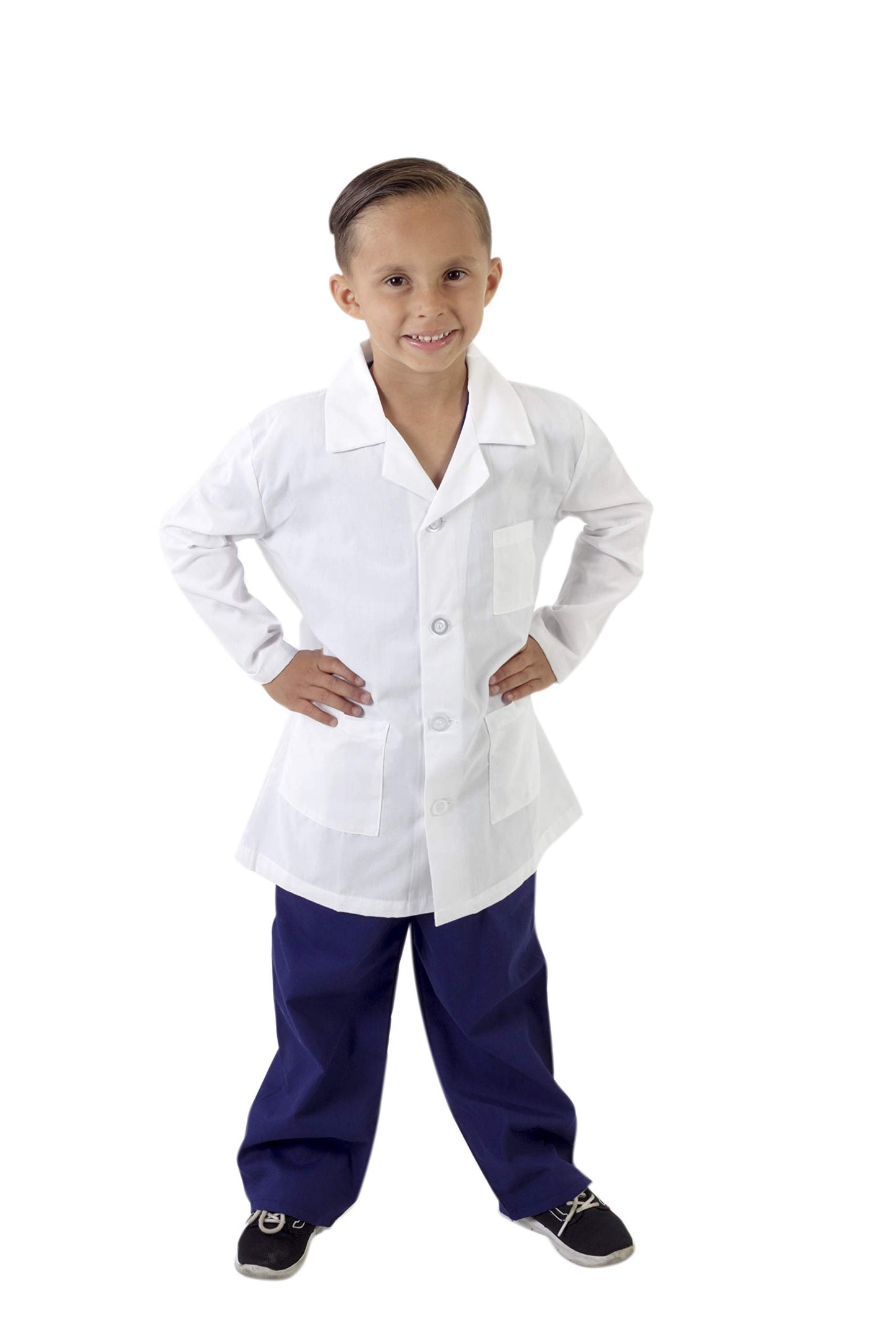 Natural Uniforms Childrens Lab Coat-Soft Touch, 4
