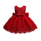 Baby Girls Red Dresses For Girls 6 Months Dresses For Toddlers Sleeveless Party Wedding Red Dresses For Girl Formal Tutu Lace Dr