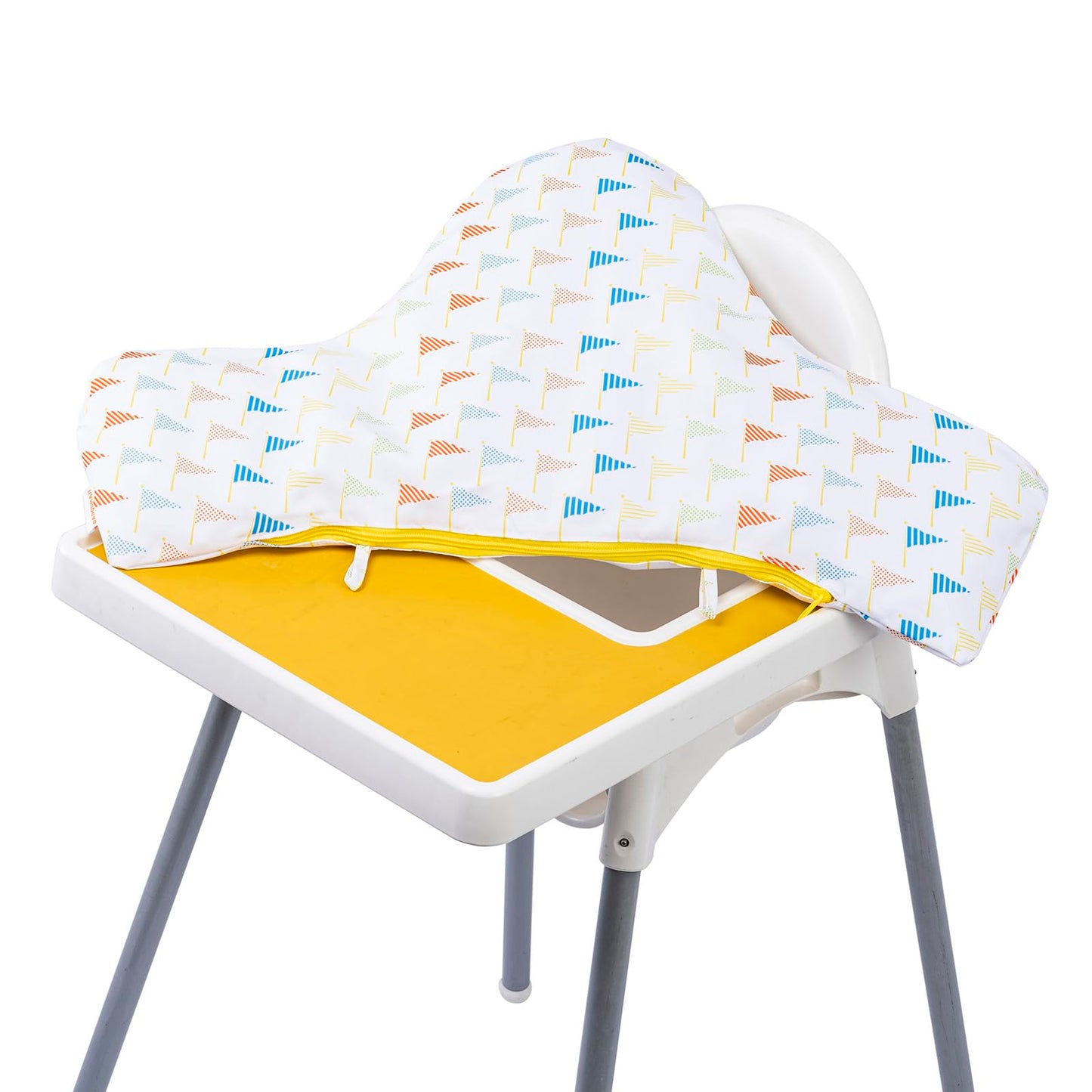 Dadouman Inflatable Supporting Cushion For Ikea Antilop High Chair, Baby High Chair Cushion, Polyester Fabric Cover With Inflata