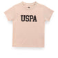 U.S. Polo Assn. Kids Regular Fit Cotton Typography Short Sleeves Crew Neck TShirts (Uktsh0964_Beige_12M)