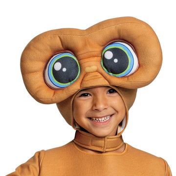 Disguise E.T. Costume For Kids, Official E.T. Costume And Headpiece, Toddler Size Large (4-6)