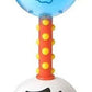SmartNoggin NogginStik Light-up Developmental Rattle - Color Changing, Textured for Grasping, Mirror & Rattle Sound - Sensory To