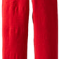 Jeffries Socks Baby Girls' Pima Cotton Footless Tights, Red, 18 24 Months