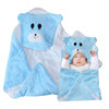 EKAN Swaddle Baby Blankets for New Born and Infants (012 Months) Sleeping Hooded Baby Wrapper for Gifting Purpose (Pack of 1) (