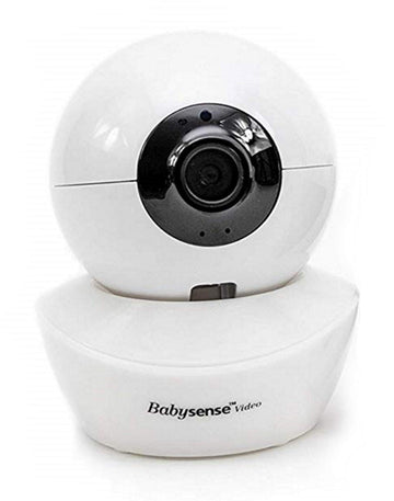 Babysense Add-On Camera For Video Baby Monitor V43, Adjustable Night Light, Lullabies, And White Noise (Not Suitable For Hds2 Mo