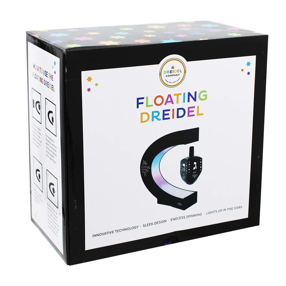 The Dreidel Company Hanukkah Floating Dreidels, Chanukkah Decorations