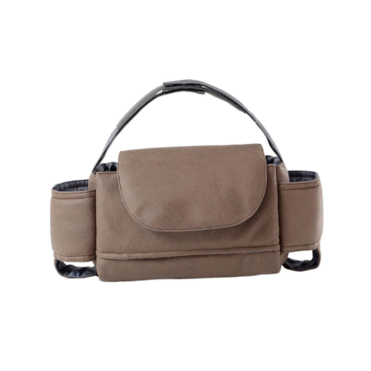 ATORSE Baby Diaper Bag Portable Canvas Baby Stroller Bag for Airplane Airports Toys Deep Brown|Baby|Strollers & Accessories|Stro