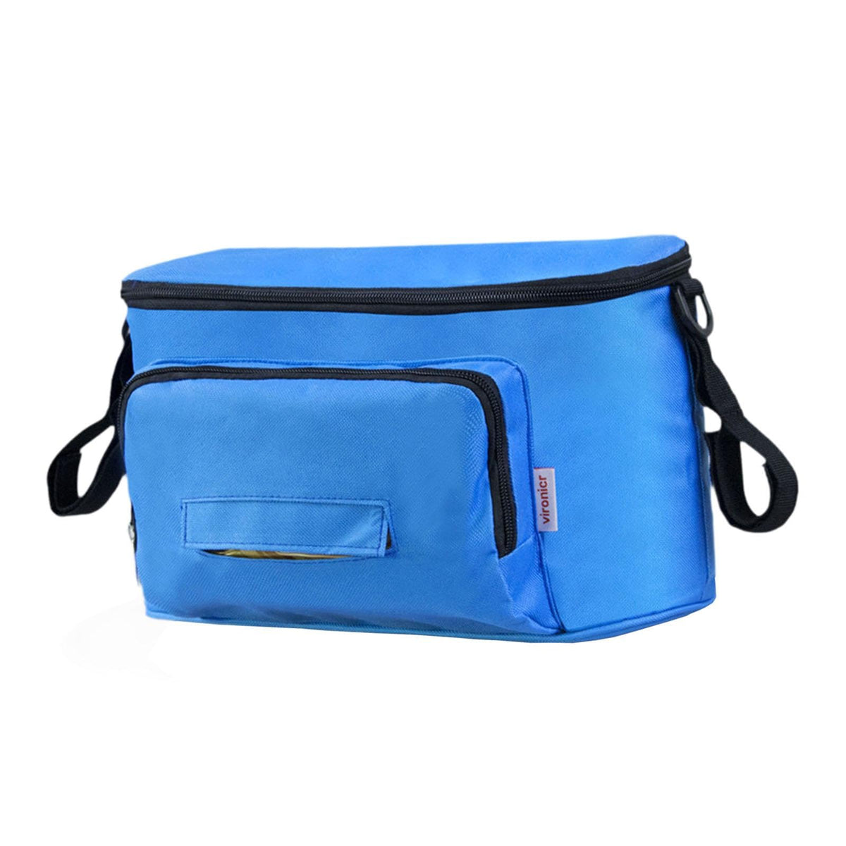 LR Decor EShop Baby Stroller Organizer Zippered Pockets Stroller Cover for Umbrella Outdoor Blue