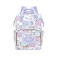 Noverbibi Custom Diaper Bag for baby Customized Flying Dragon Purple Baby Bag Personalized Nursing Bags with Name Custom Name Mo