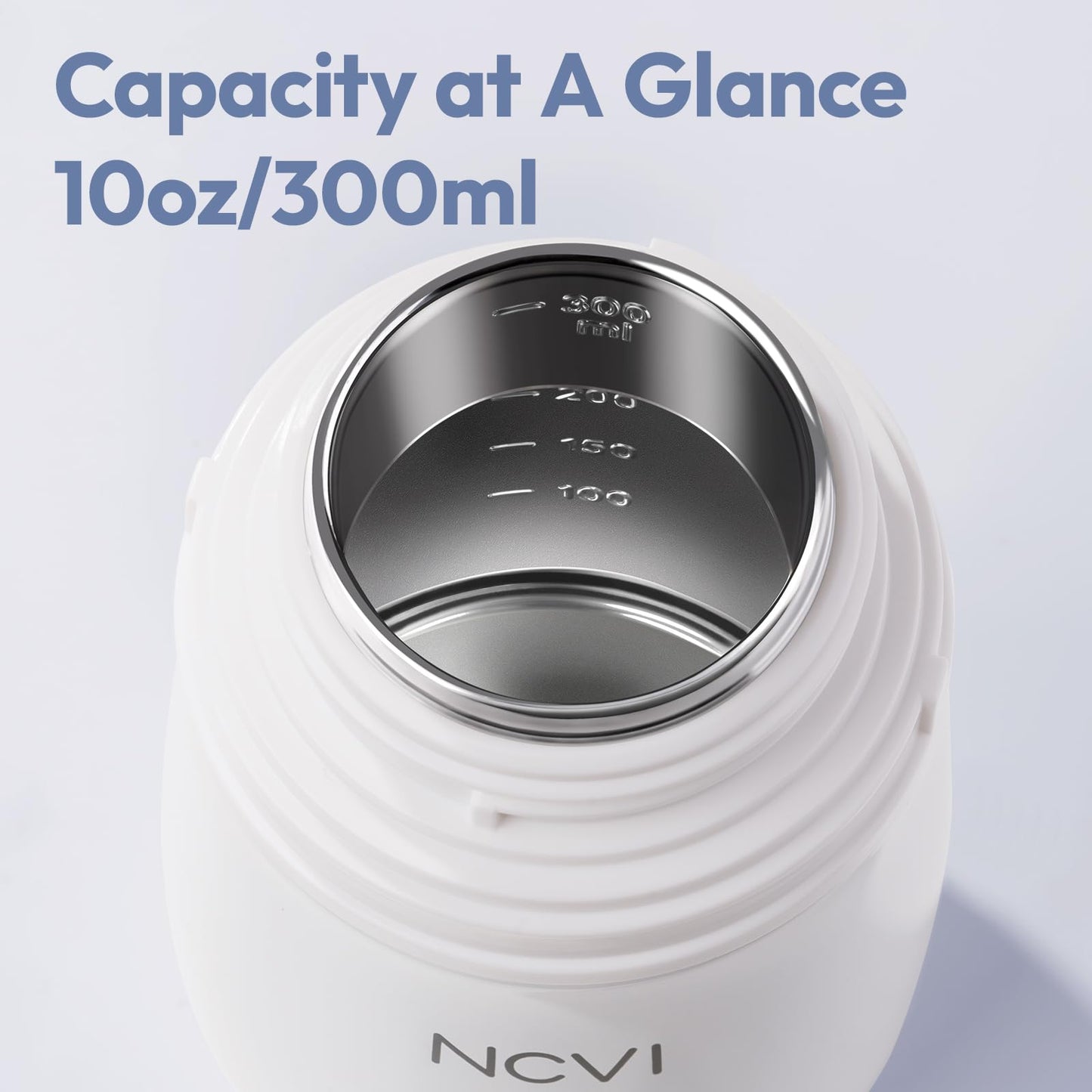 Ncvi Kids Stainless Steel Straw Cup For Toddler 1-3 Years Old, Training Tumbler With Straw Spill Proof With Handle, Insulated Bo
