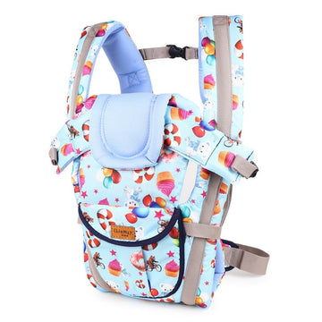 Chinmay Kids Baby Carrier Bag In 4In1 Ergonomic Adjustable Sling Kangaroo Design For Infant Child And Mother Travel  0 To 2 Y