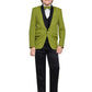 Jeetethnics Boys Green Coat Suit Set With Waistcoat Shirt And Trousers (9090K)