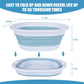 Wash Basin For Baby Bottles, Collapsible Wash Basin For Baby Bottles, Baby Bottle Tub For Sink, Reusable Baby Bottle Sink Basket