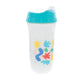 Nuby No Spill Insulated Transition Cup With Soft Rim Spout | 9 Oz/ 270 Ml | 2 Pack: Aqua Animals & White Shapes Or Blue Dinosaur