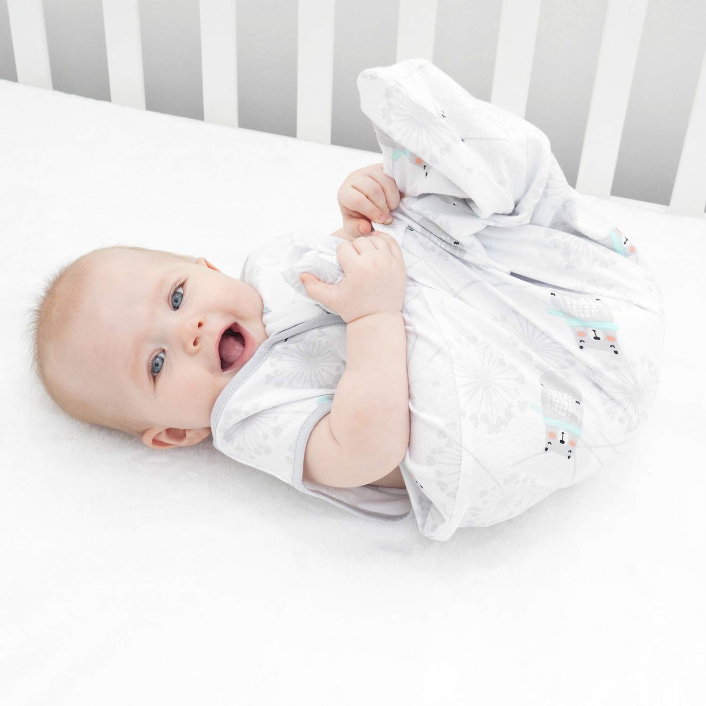 TILLYOU Sleep Sack 0-6 Months - 0.5 TOG Baby Wearable Blanket with 2-Way Zipper, Extra Soft Cotton Sleeveless Sleeping sack 2 Pa