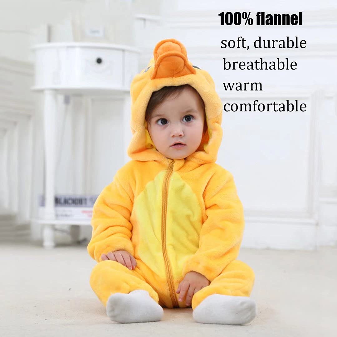 Baby Duck Costumes Unisex Toddler Outfit Halloween Dress Up Romper 30-36 Months