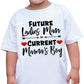 Toddler Boy Valentine'S Day T Shirt Cute Lover Boy Shirt Kids Funny Letter Print Valentine'S Day Shirts Tops (3-4T, White3)