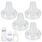 Sippy Spout Nipples For Mam Easy Start Bottle,Easy Active Bottle And Glass Baby Bottles,Soft Silicone Sippy Cup Nipples,Variable