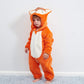 Qzerplay Unisex Kids Baby Fox Halloween Costumes Cartoon Outfit Hooded Homewear 80