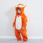 Qzerplay Unisex Kids Baby Fox Halloween Costumes Cartoon Outfit One Piece Homewear 70