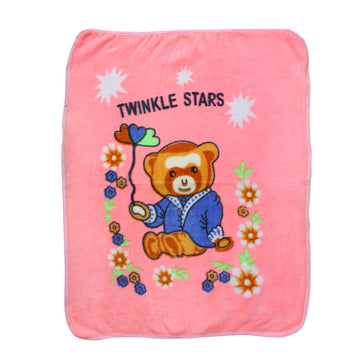 KYNA Baby Blankets Newborn Hooded Wrapper Cum Blanket for Toddlers Multicolor Pack of 1 Pcs (Blanket M1)