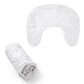 Boppy Nursing Pillow Cover, Cream Retro Squiggles, Single Cover, Easy-On Slipcover With Extra Soft 100% Polyester Microfiber Fab