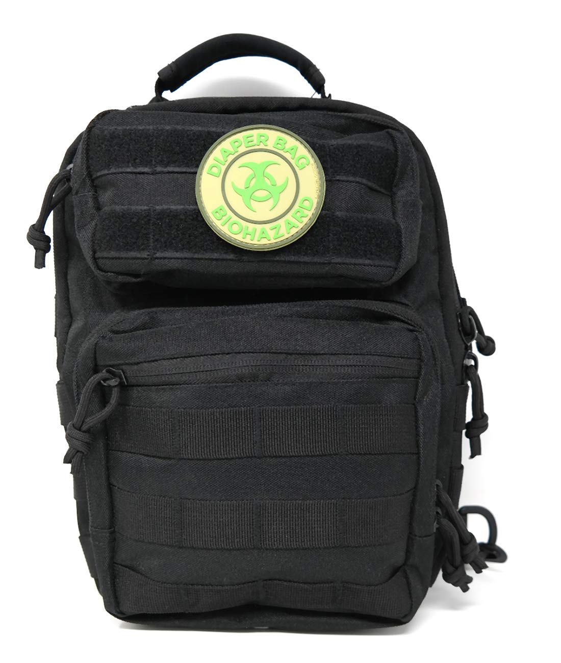 Tactical Diaper Bag Biohazard Pvc Tactical Hook And Loop Patch | Funny And Practical